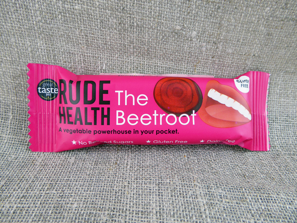 Batonėlis „Rude Health: The Beetroot“ (Burokėlių batonėlis)