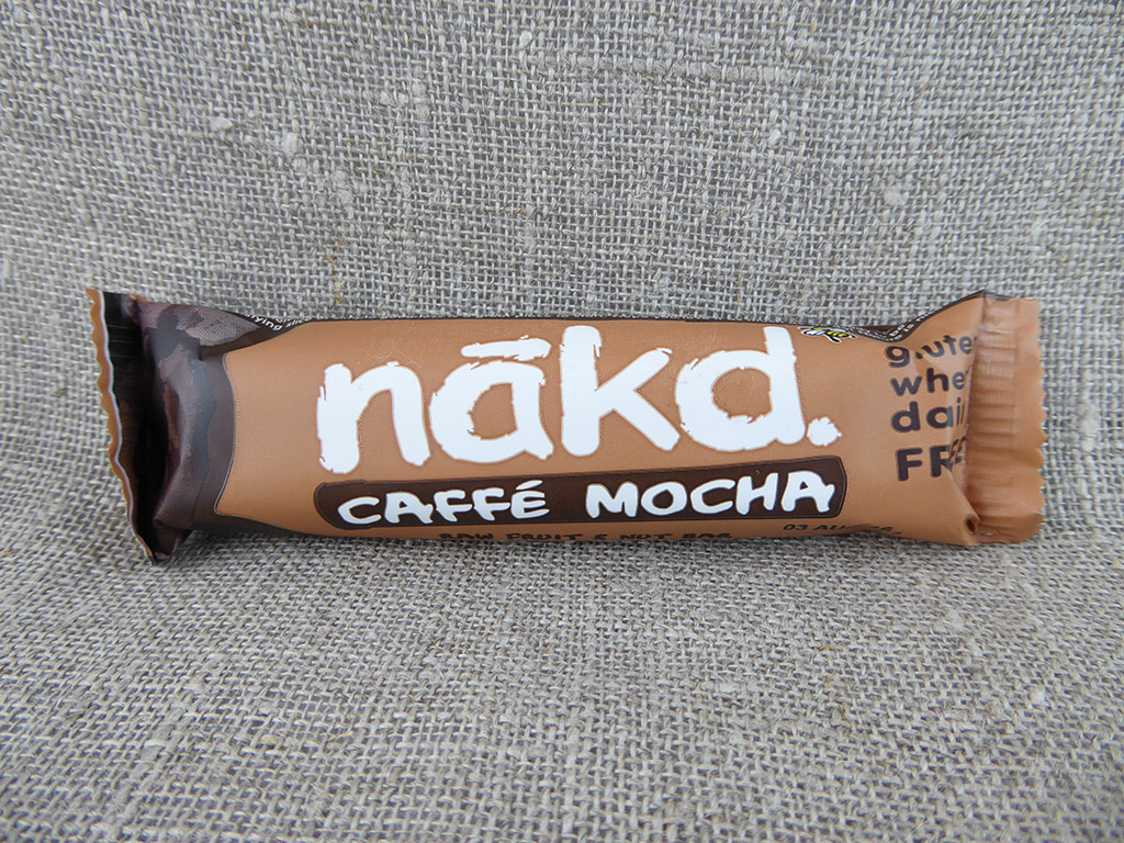 Batonėlis „Nakd: Caffè Mocha“ (Kavos skonio batonėlis)