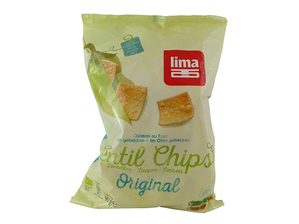 Lima: Lentil Chips (Lęšių traškučiai su druska)