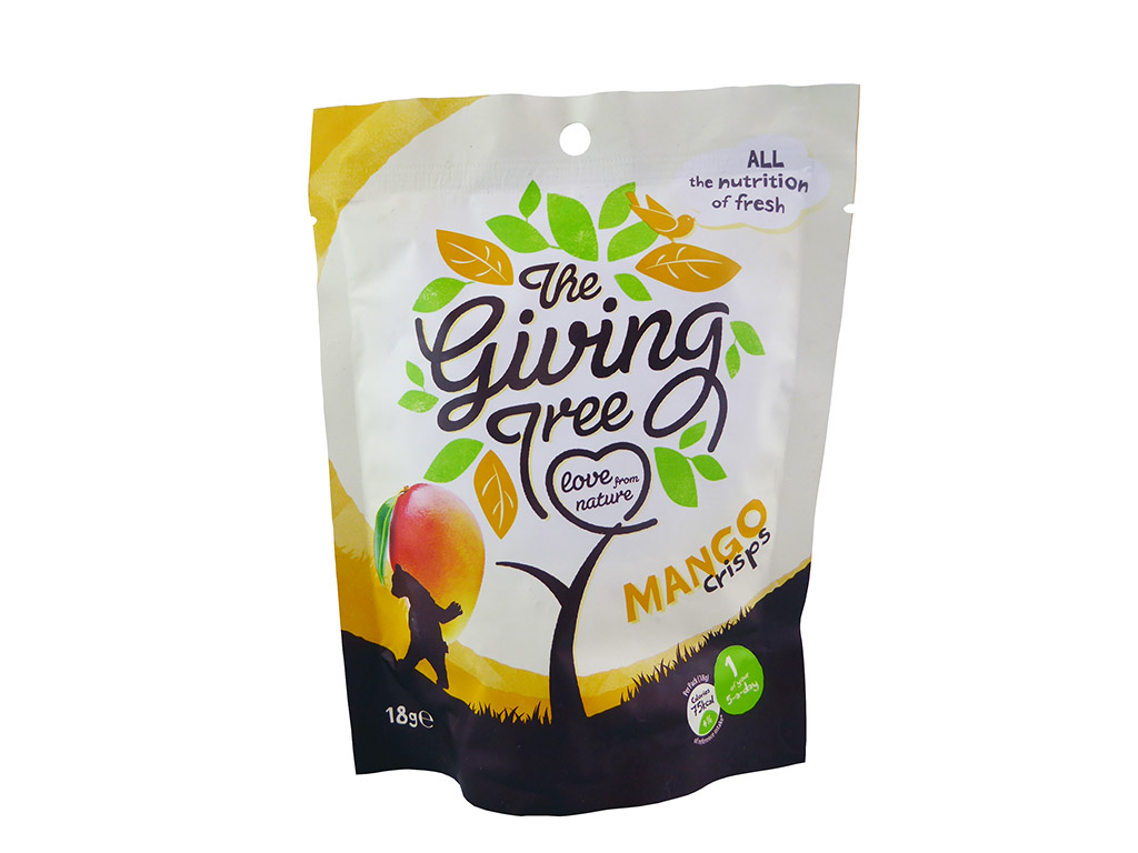 The Giving Tree: Mango Crisps (liofilizuotos mangų skiltelės)