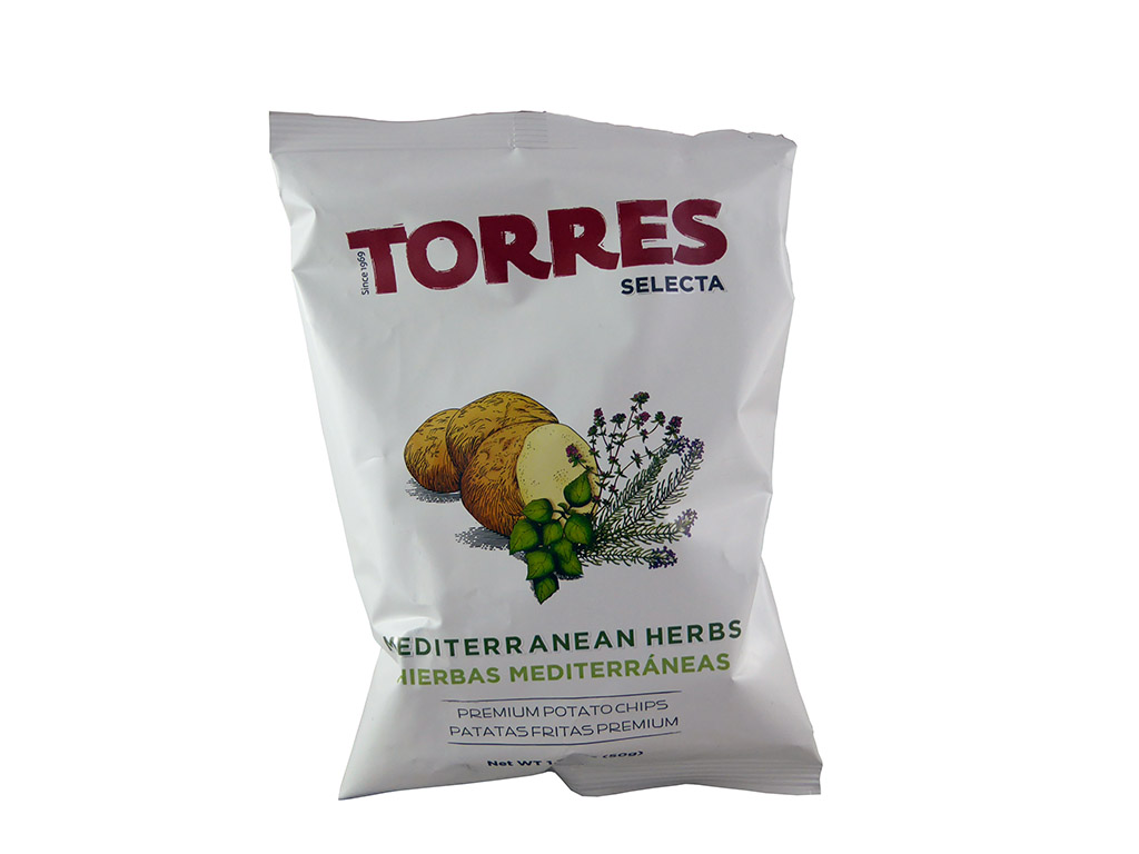 Torres: Mediterranean Herbs (Bulvių traškučiai su Viduržemio jūros žolelėmis)