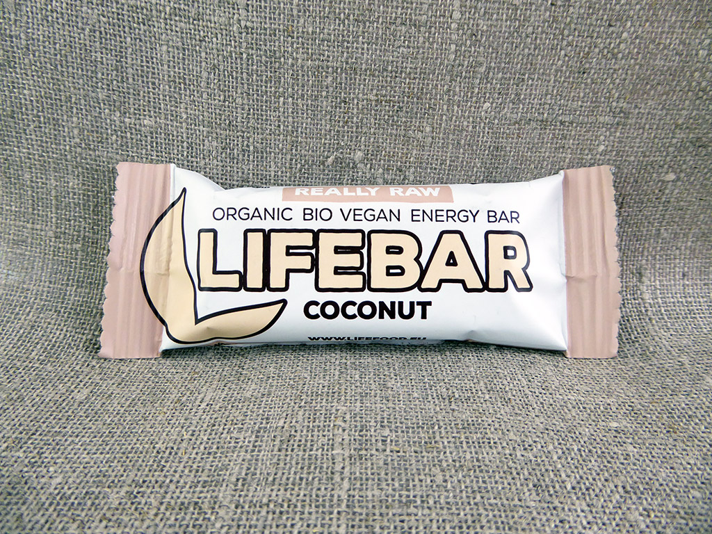 Batonėlis „Lifebar: Coconut“ (Su kokosais)