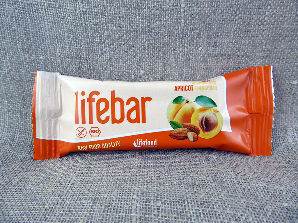 Batonėlis „Lifebar: Apricot“ (Su džiovintais abrikosais)