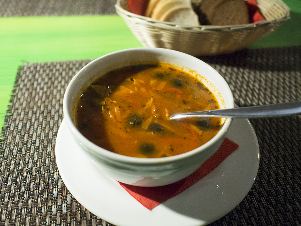 Aštri pomidorinė sriuba, 3.00 € (2017-06-09)
