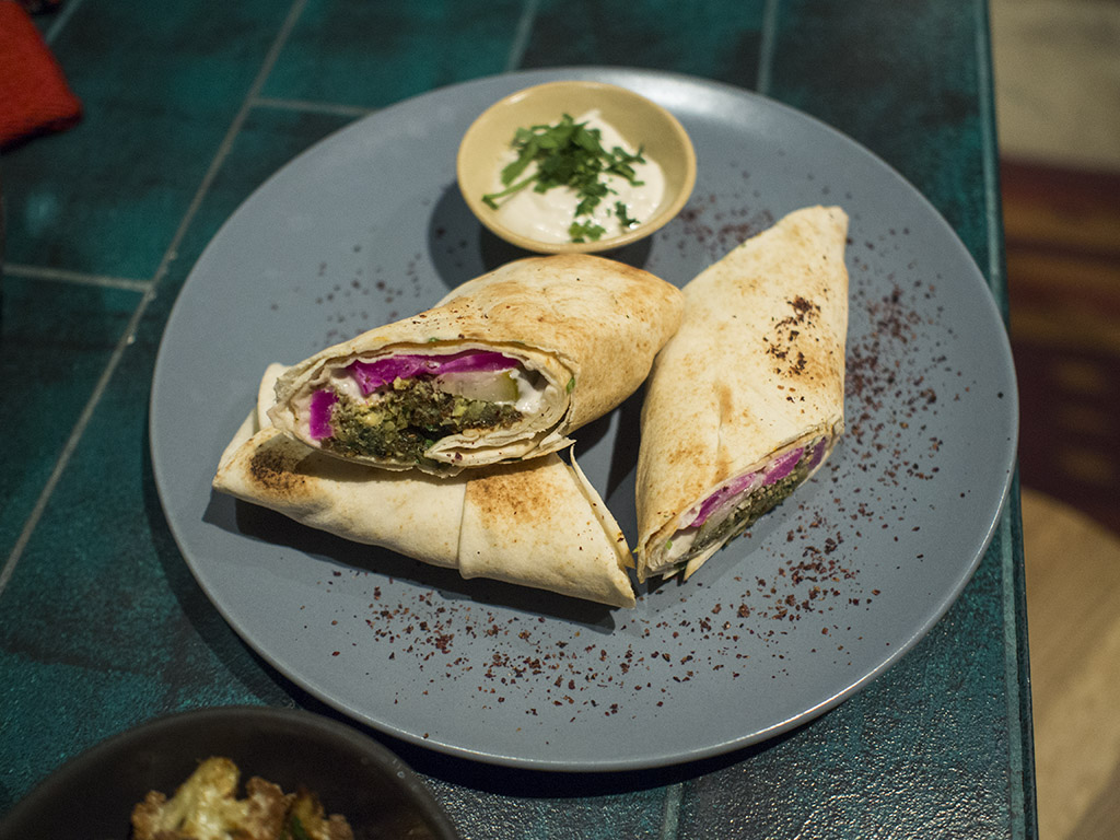 Libanietiški falafelių sumuštiniai, 4.50 € (2017-12-06)